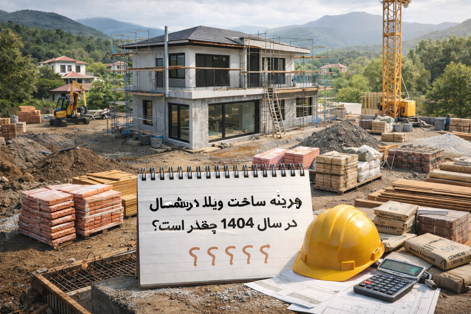 قیمت ساخت ویلا